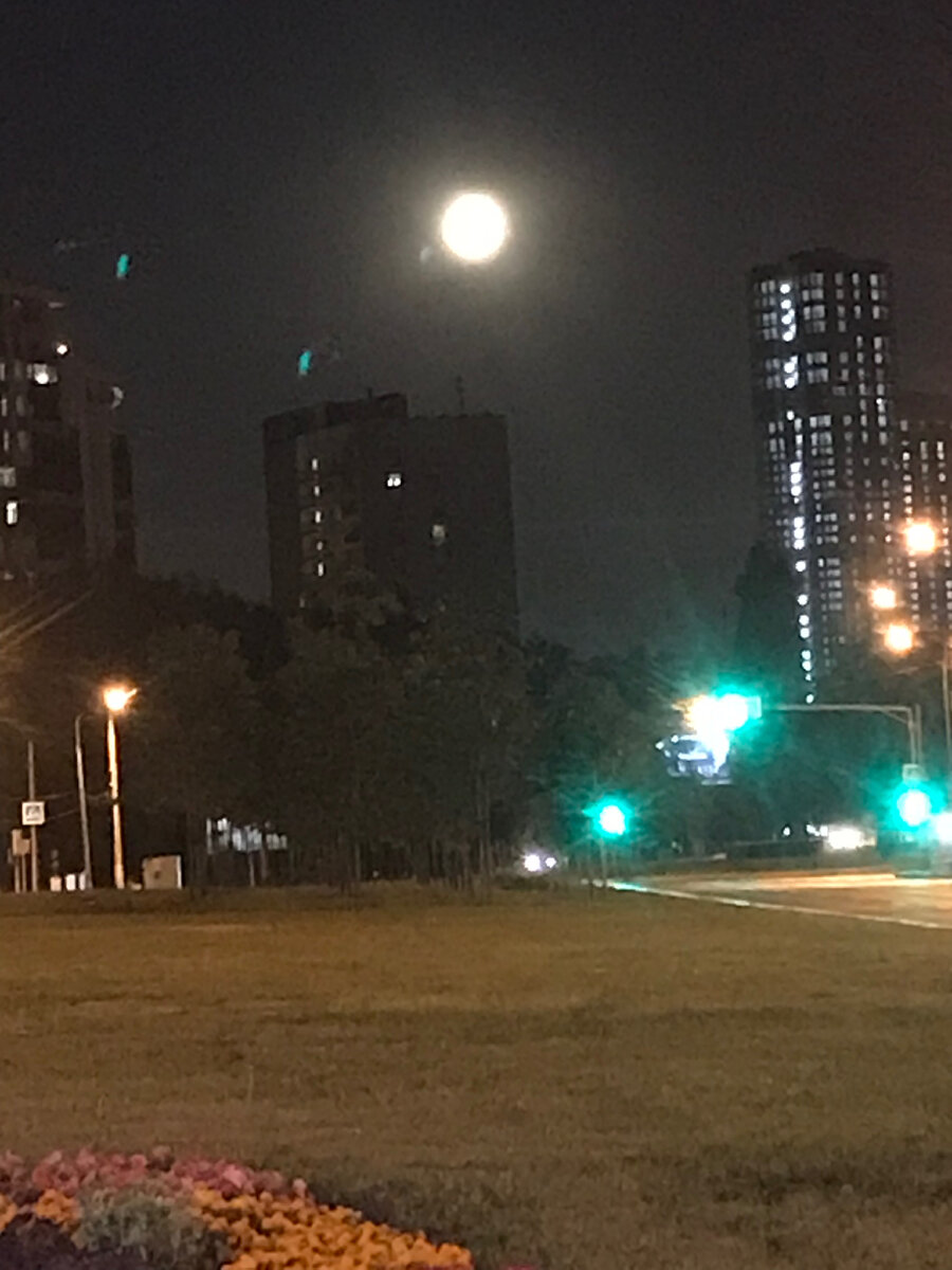 Ночная Москва