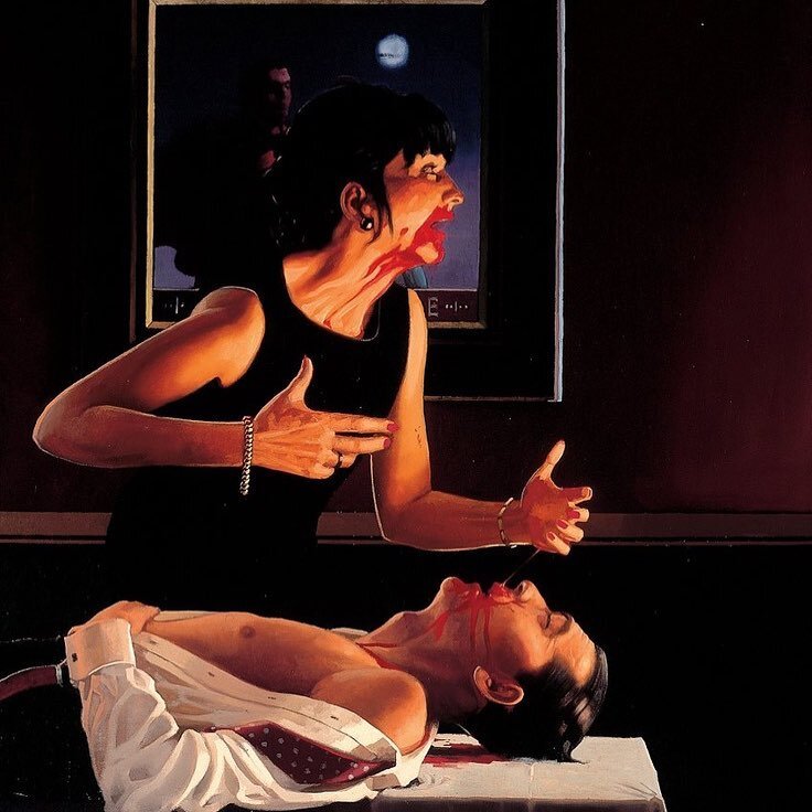 © Джек Веттриано / Jack Vettriano  The lust for meat / Жажда мяса