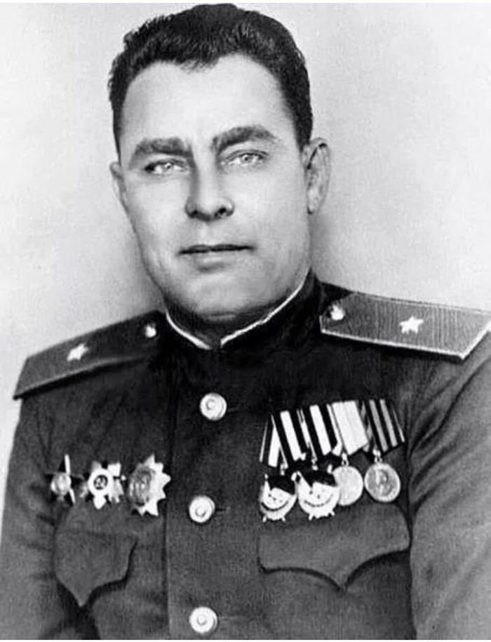 Л. И. Брежнев. 1945 год. Фото взято из открытых источников