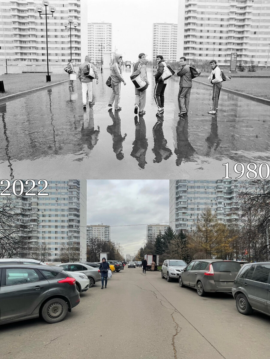 Олимпийская деревня в Москве: из 1980 года в 2022 год | Now&Then Russia |  Дзен