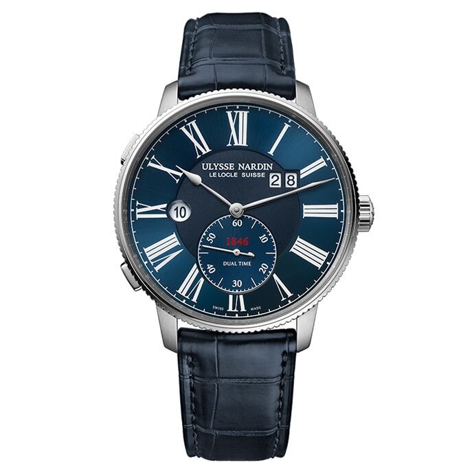 Часы Marine Torpilleur Dual Time 
