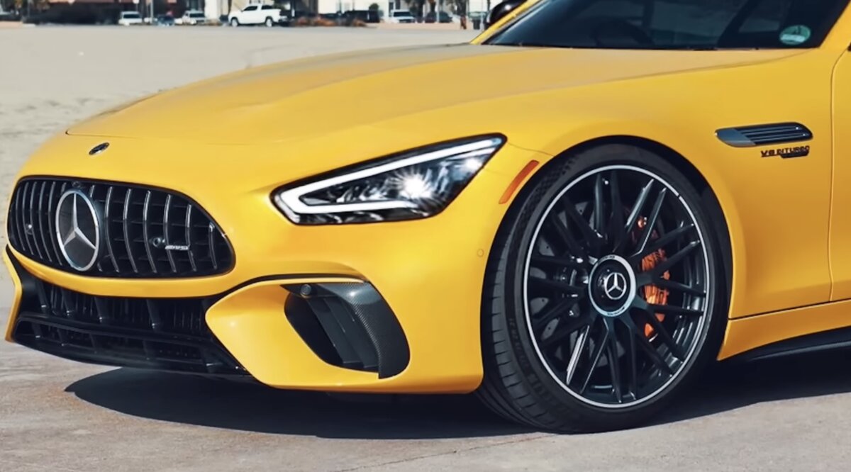 концепт нового Mercedes AMG GT