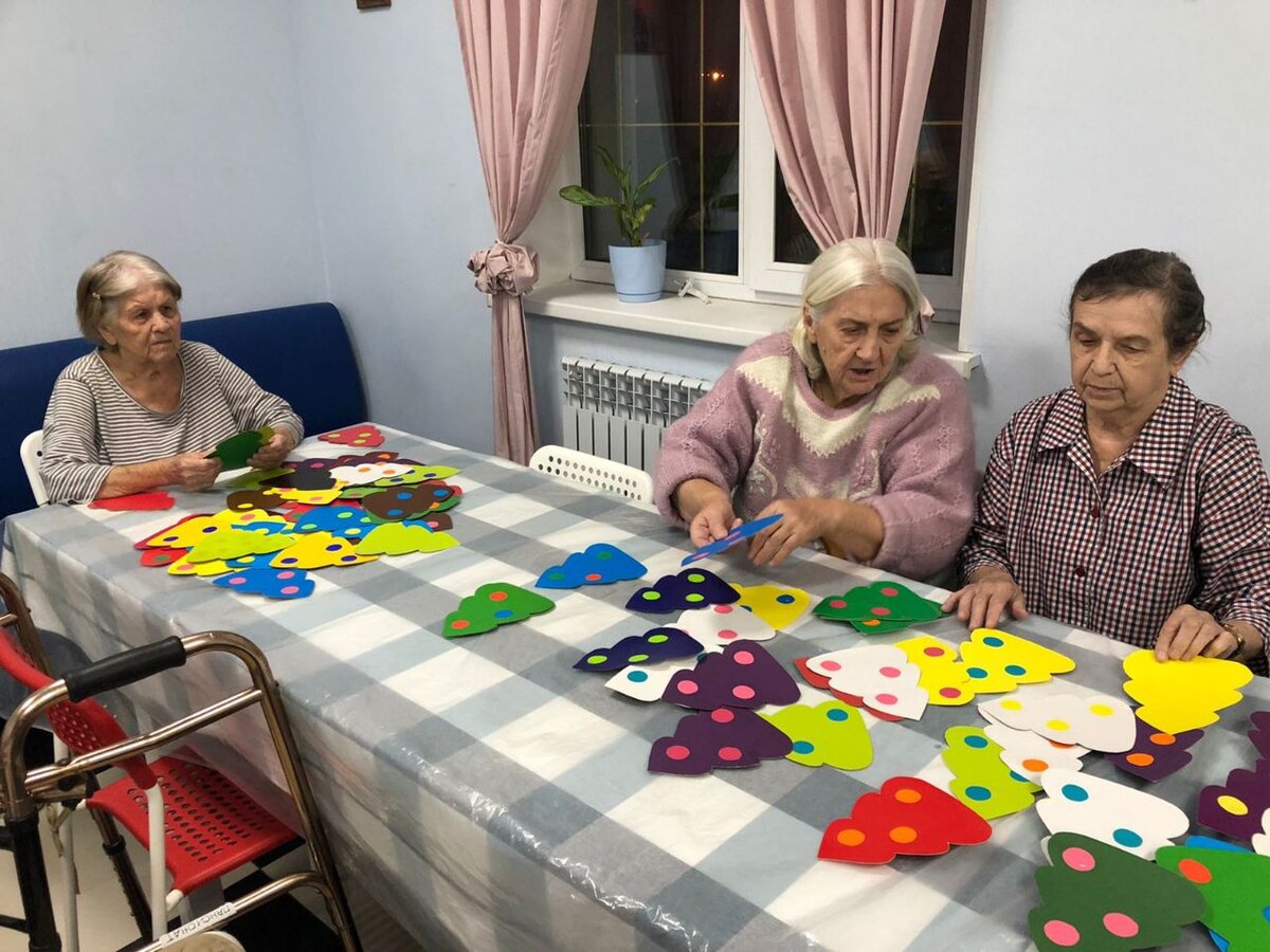 Занятие в пансионате "Красногорский"