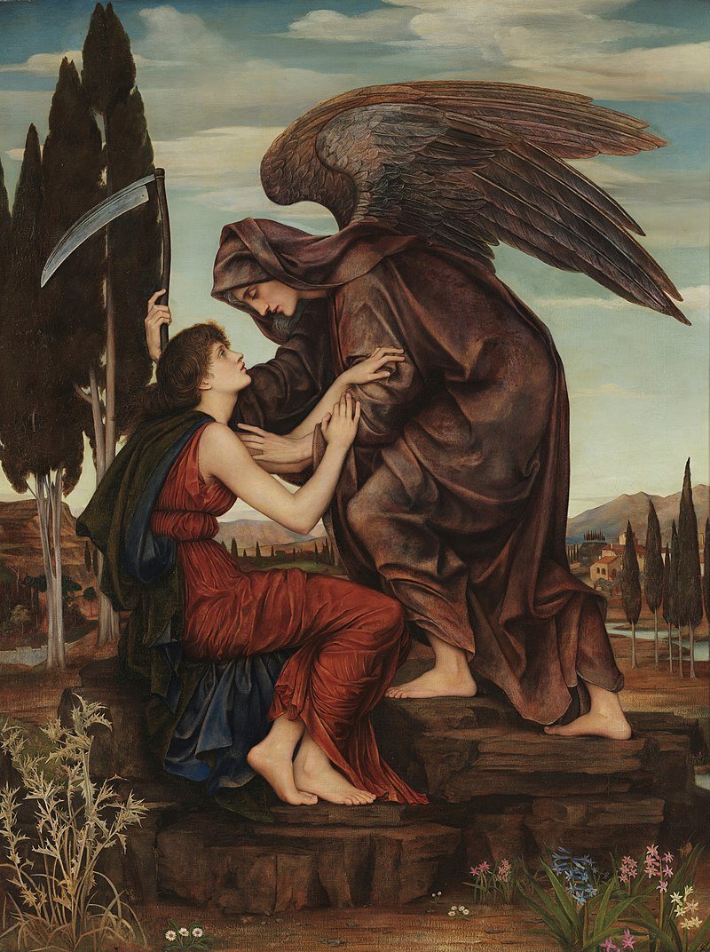 Ангел Смерти. Эвелин Де Морган, 1881 год