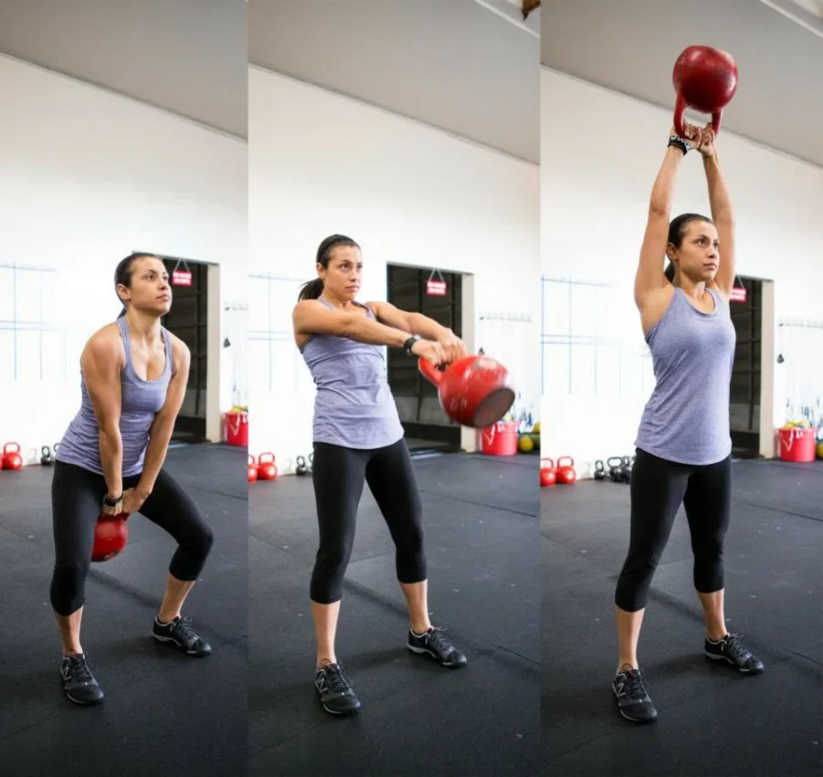 Махи гирей CROSSFIT