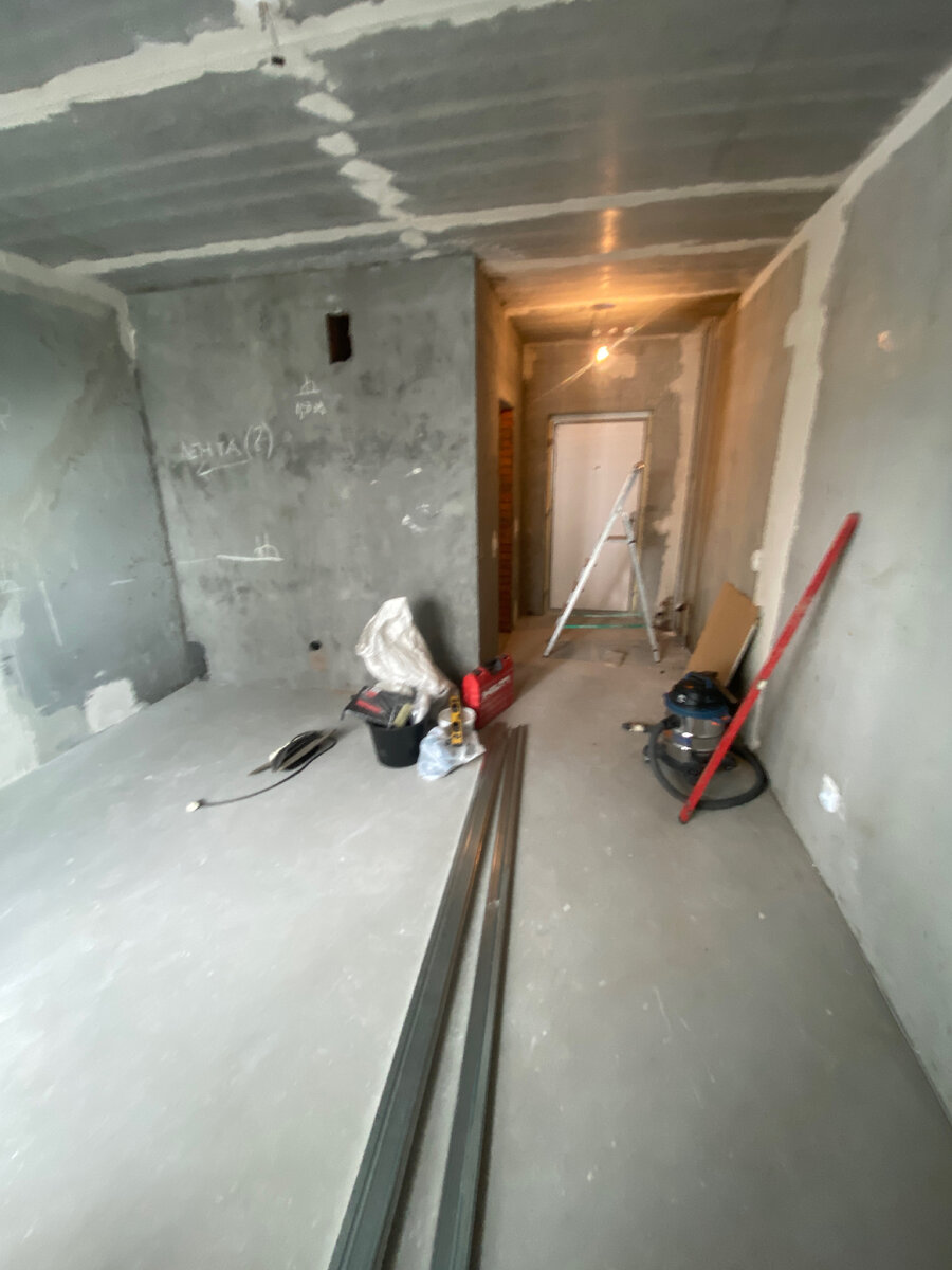 Единственное фото , как оно было до начала работ 