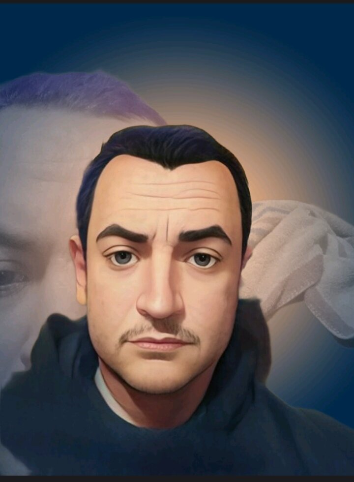 Я теперь мультяфффка теперь буду иногда , мультяшить фотки.