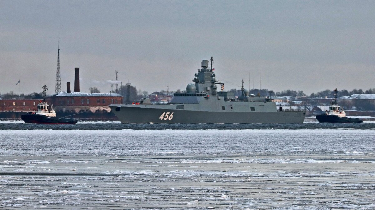 Северная верфь (входит в ОСК) завершила первый этап испытаний фрегата "Адмирал Головко" / Минобороны России