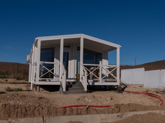     Строительство коттеджей в поселке идет полным ходом / Игорь Чураков