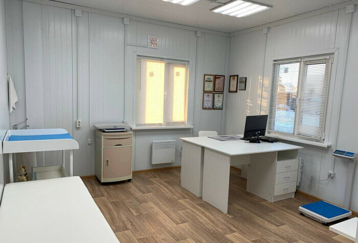    В Соль-Илецком городском округе открыли современный модульный ФАП Кристина Просвиркина
