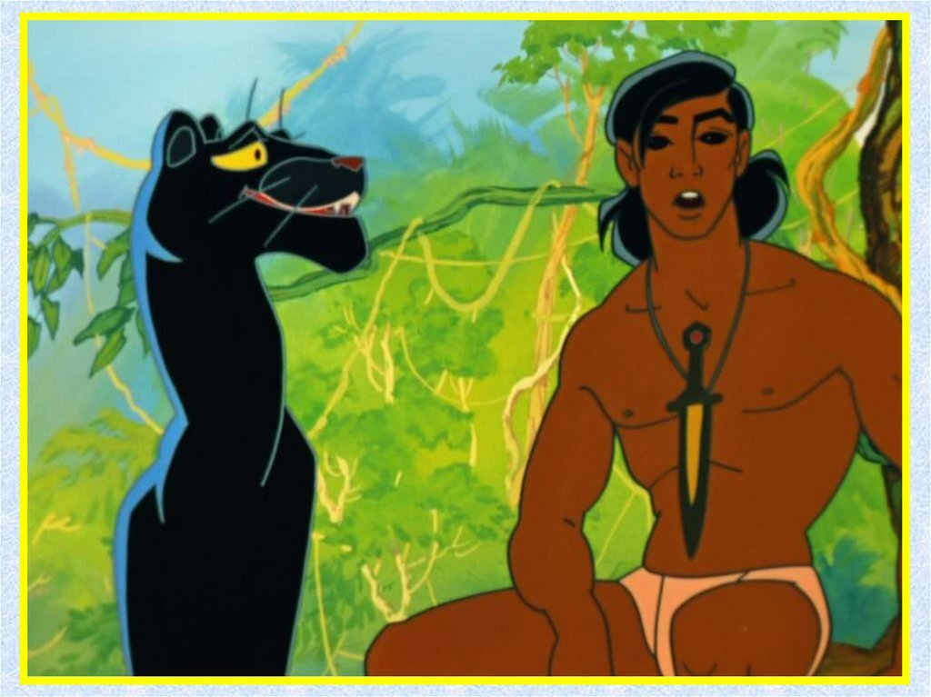 Дома эта книжка не сохранилась, пришлось взять кадр из любимого мультика. 