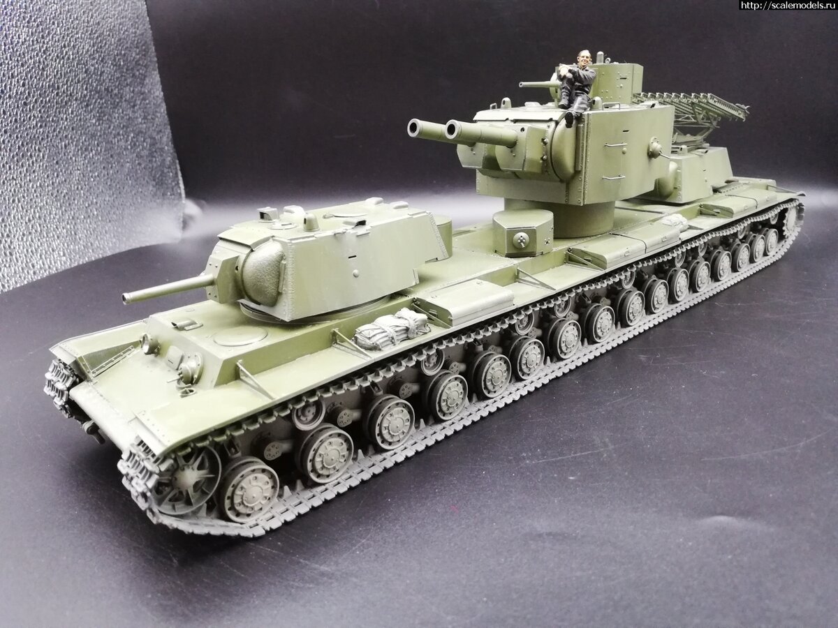 1/35 КВ-6 Бегемот В ряде источников встречаются упоминания о некоем <b>танке</b> К...