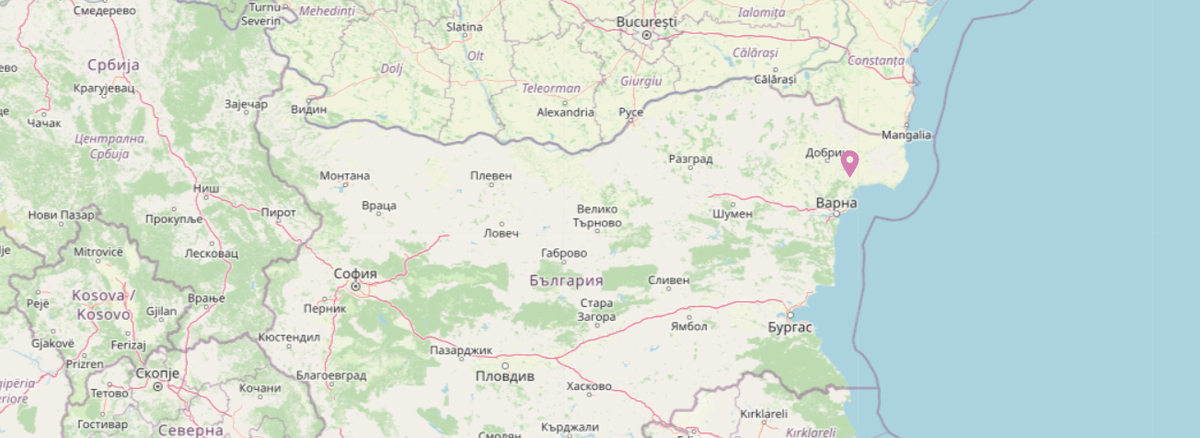 карта Болгарии 