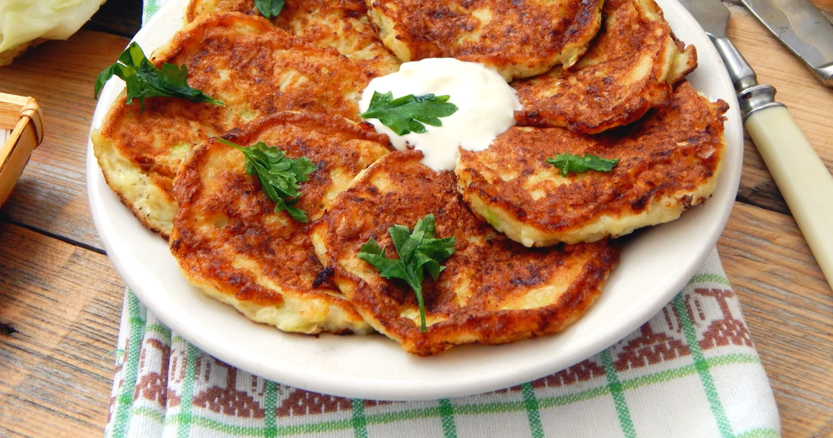 Драники из цветной капусты.