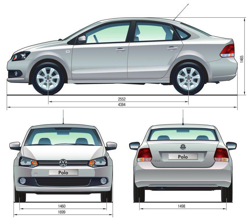 Габариты автомобиля длина. Габариты Фольксваген поло седан 2014. Ширина Фольксваген поло седан 2012. Размеры Фольксваген поло седан 2012. Габариты Фольксваген поло седан 2012.