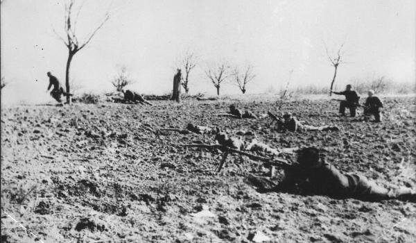 Бои за Вировитицкий плацдарм. Источник фото: wiki2.org (https://clck.ru/32w8cV). 