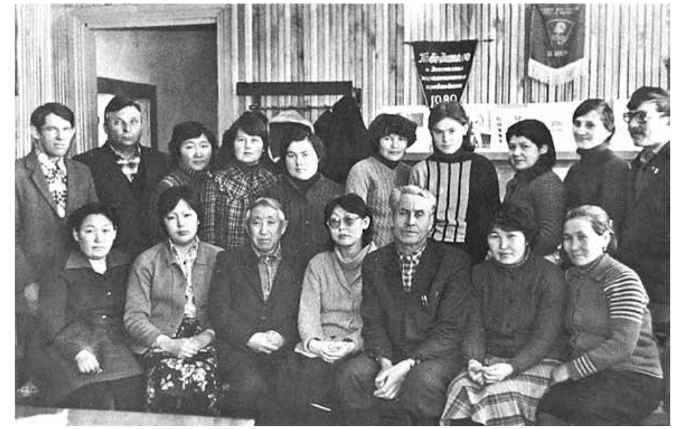 Руководство совхоза «Бодонский”, 6 января 1986 г.