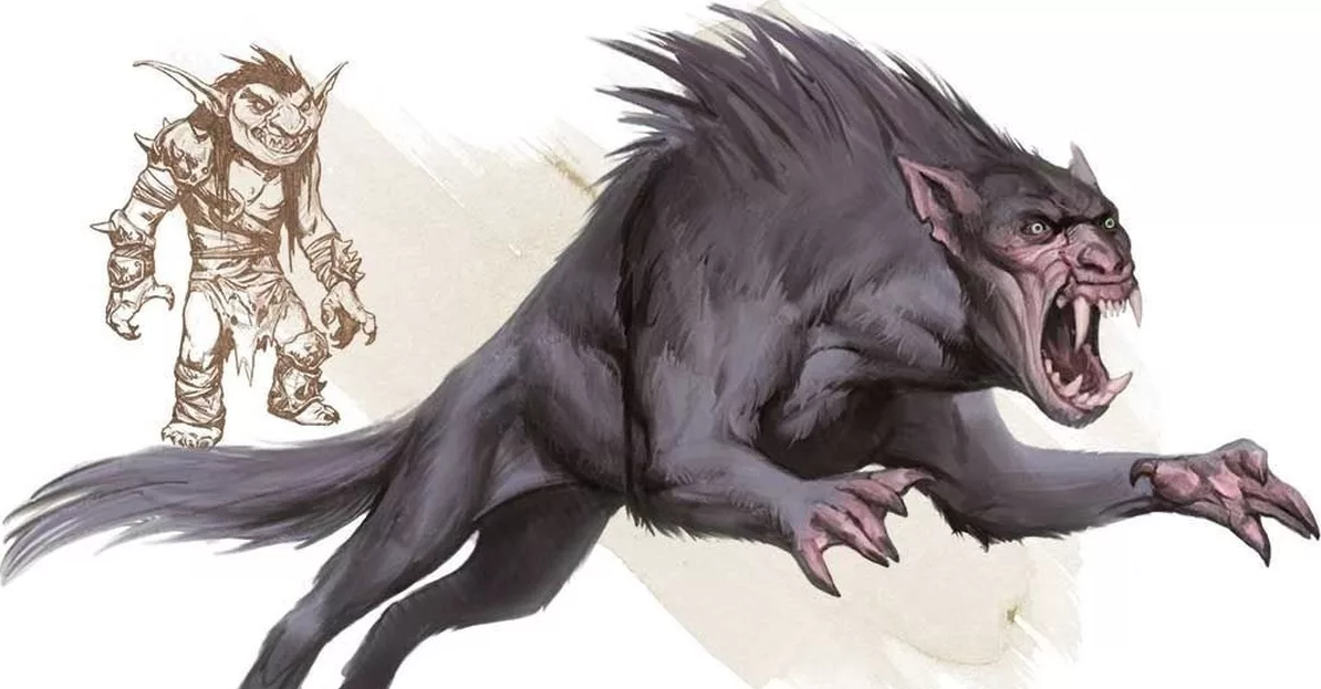 Верфольф-гоблин. Изображение из открытых источников