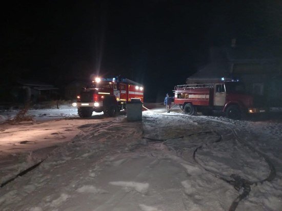     Трактор и иномарка сгорели прямо в гараже в ЕАО. ФОТО: ГУ МЧС по ЕАО