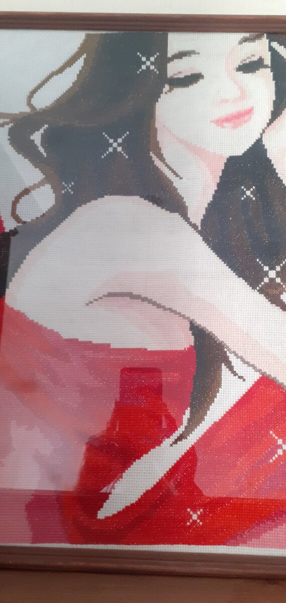 Одна из последних её оформленных работ