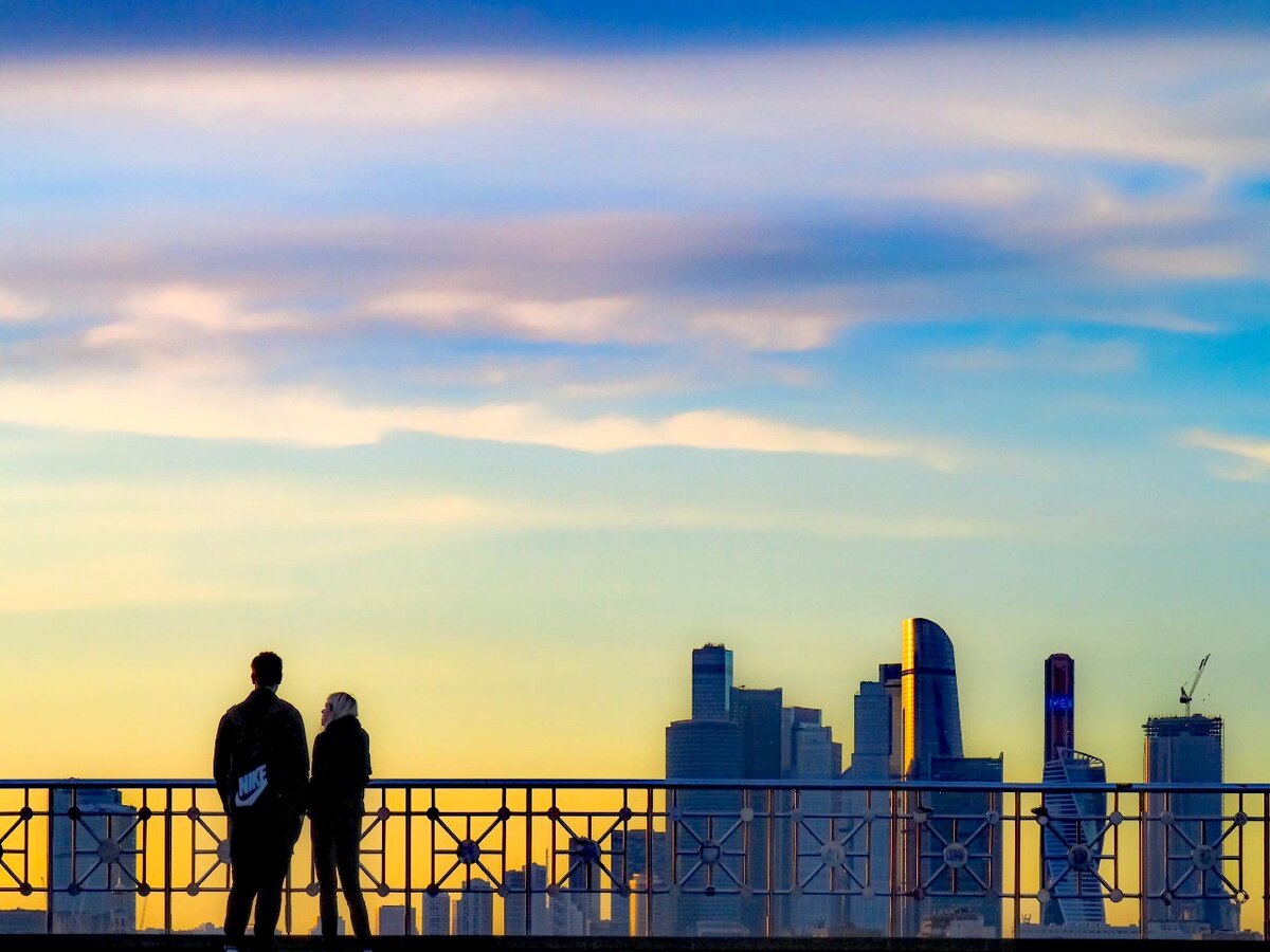 Смотровая площадка РАН. Вид на Москва-Сити