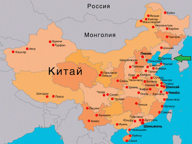 Отели Гуанчжоу, Китай на подробной карте, карта отелей Гуанчжоу на русском языке