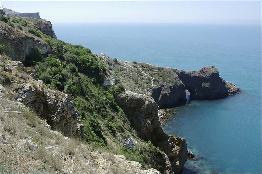 Грот Дианы в мысе Лермонтова