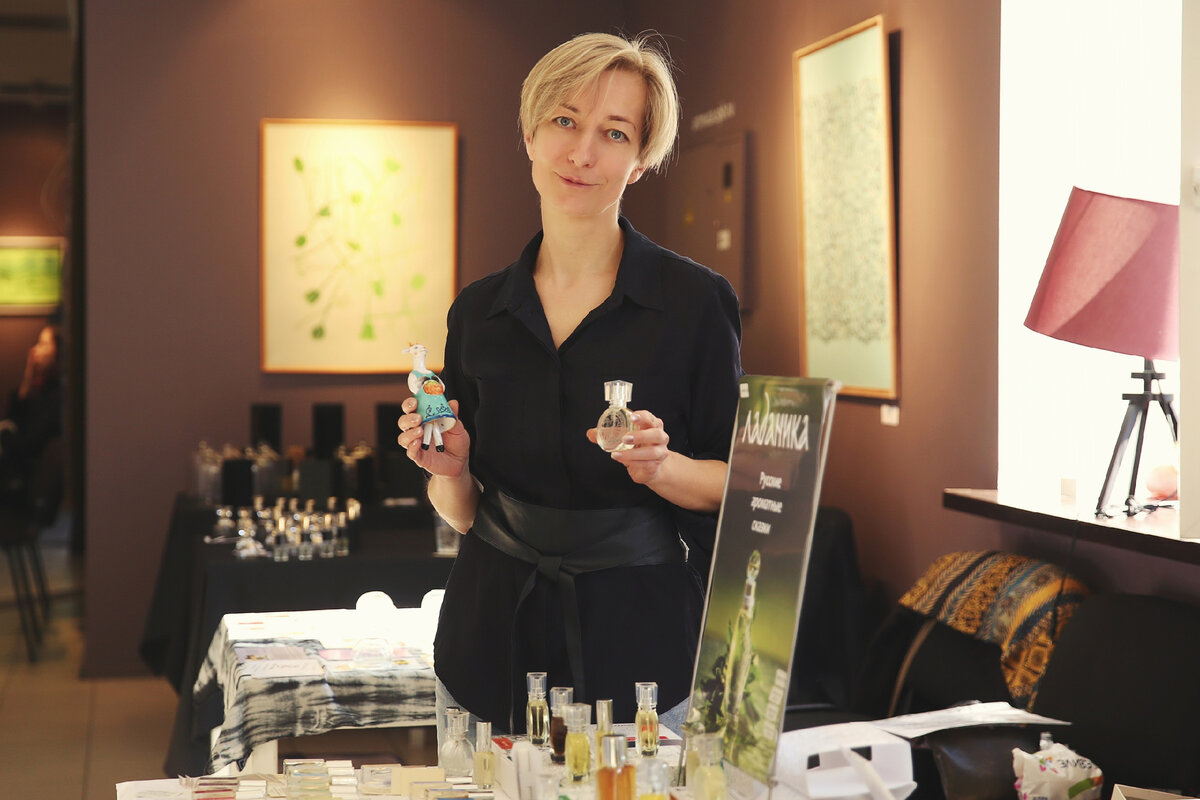 Полина Поплевина и ароматы Ладаники. Фото Натальи Витковской