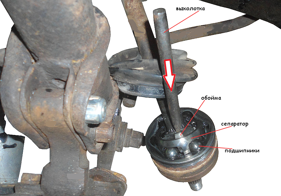 Снятие и замена передних приводов ВАЗ 2110, 2111, 2112 своими руками
