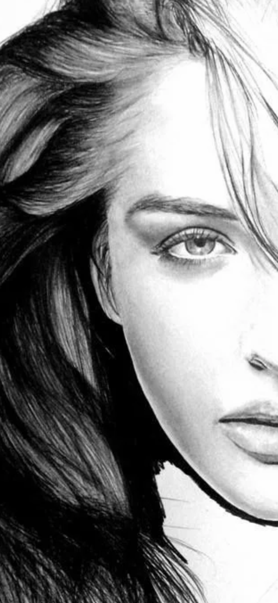 Ее взгляд был угнетенным и рассеянным ...