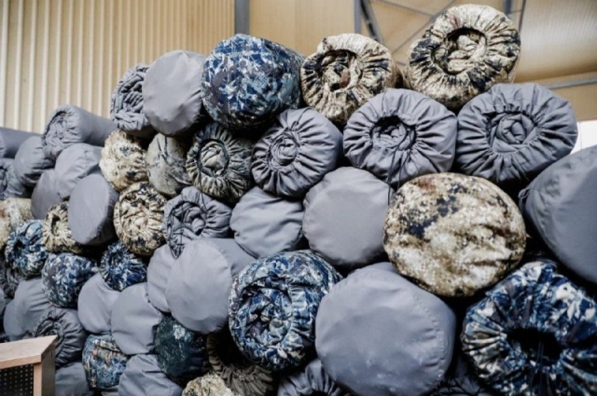    Тюменским мобилизованным отправили дополнительное оборудование