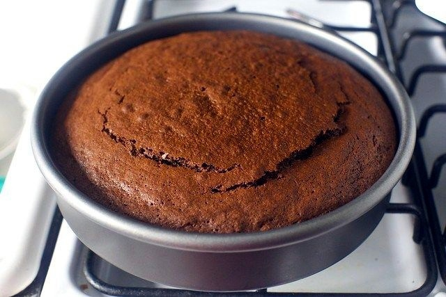 Французский шоколадный пирог