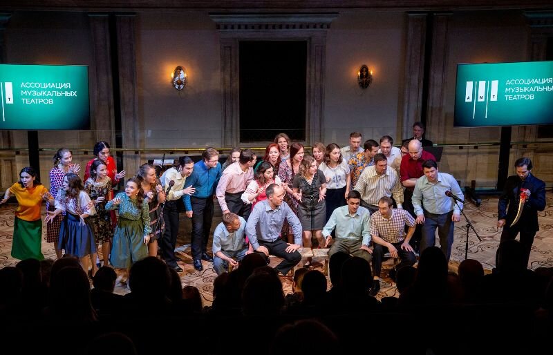 Хор Московского государственного академического детского музыкального театра им.Н.И.Сац. 