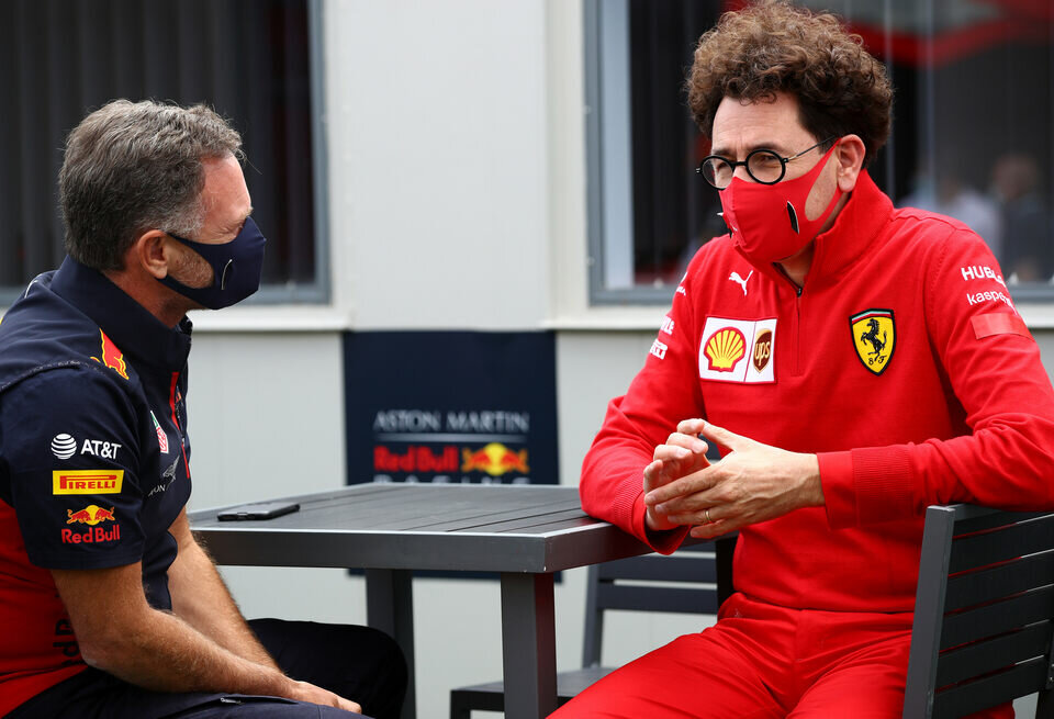    Кристиан Хорнер: Представляю, как тяжело Бинотто уходить из FerrariGetty Images / Red Bull Content Pool