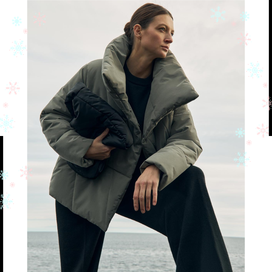 Как создать стильный образ с классической зимней курткой