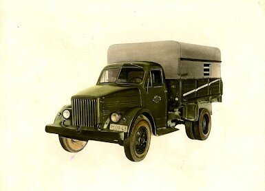 Две модификации ГАЗ-51 (выпуск до 1975 года)