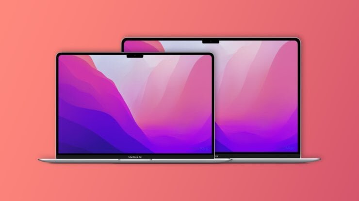    Примерно так будут отличаться габариты двух Air.