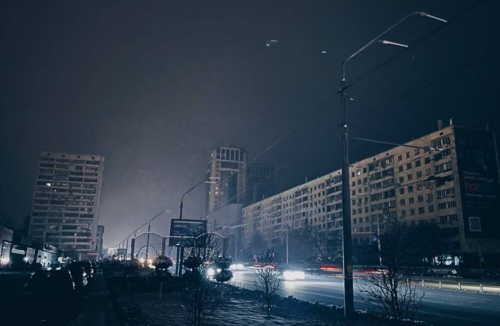 Киев ночью фото