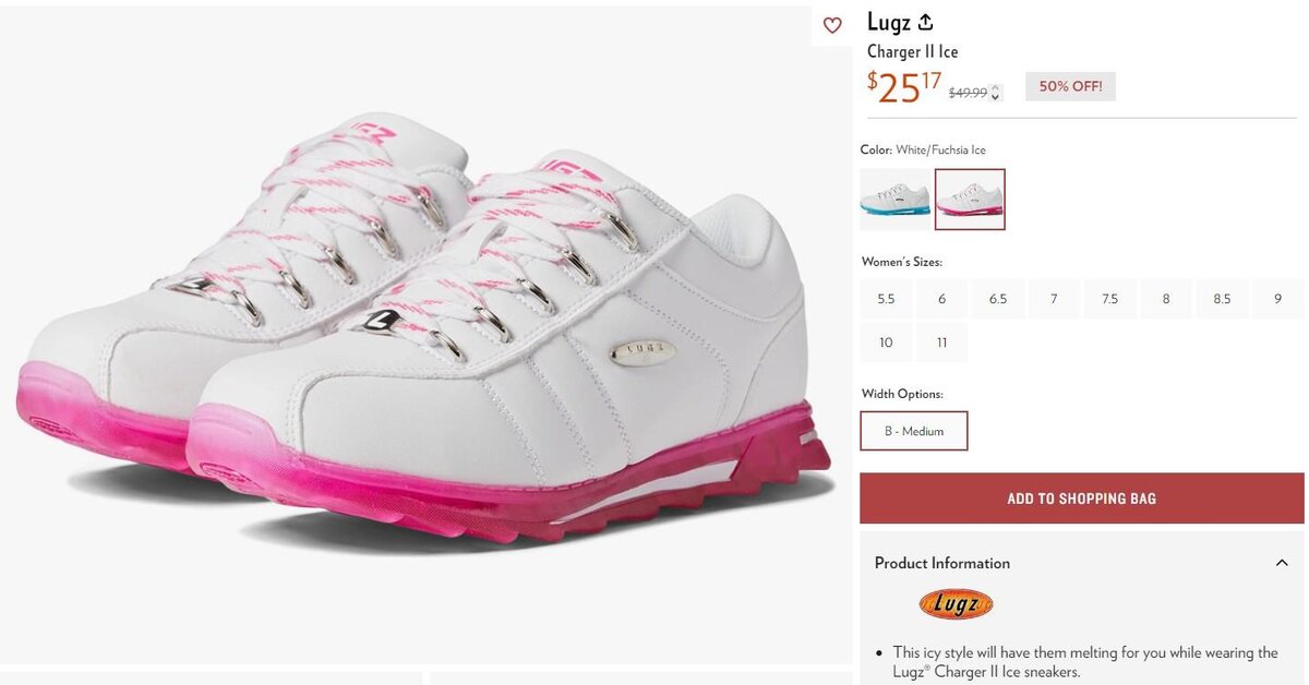 Повседневная обувь Lugz из США