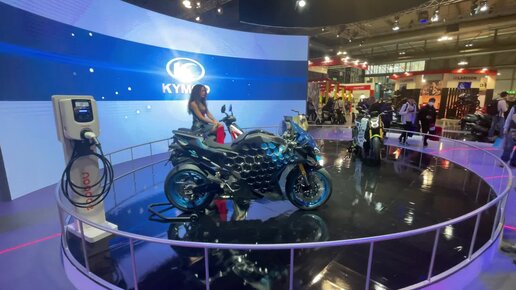 Прогулка по стенду Kymco на выставке EICMA в Милане