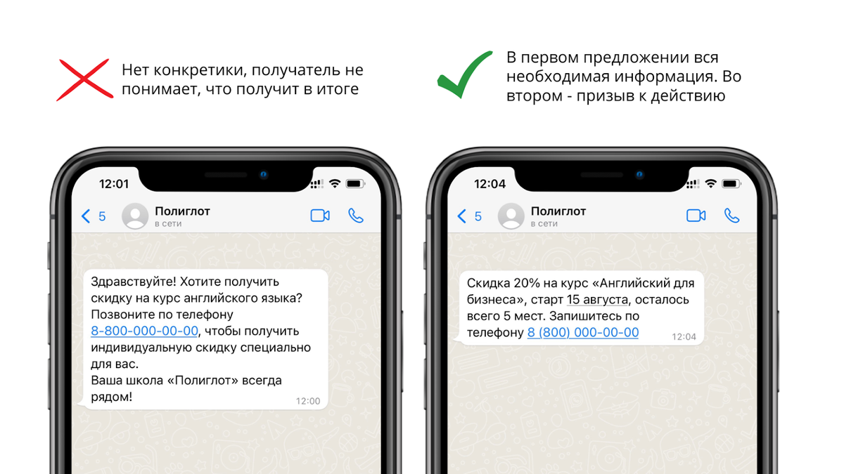 Как бизнесу сделать рассылку в WhatsApp по своей базе клиентов | Revvy |  Дзен