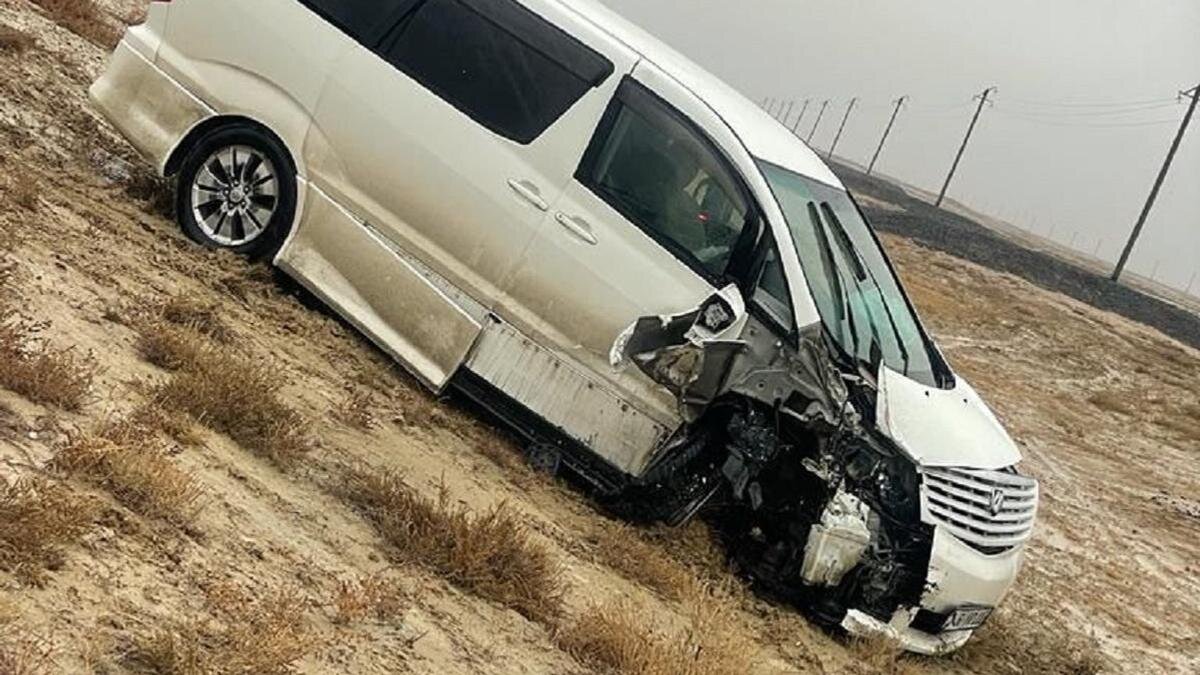    Автомобиль после ДТП:ДП Атырауской области/"Ак Жайык"