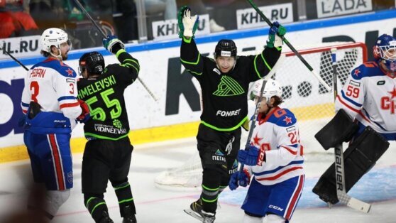    "Салават Юлаев" обыграл СКА в матче КХЛ Ксения Пудовкина