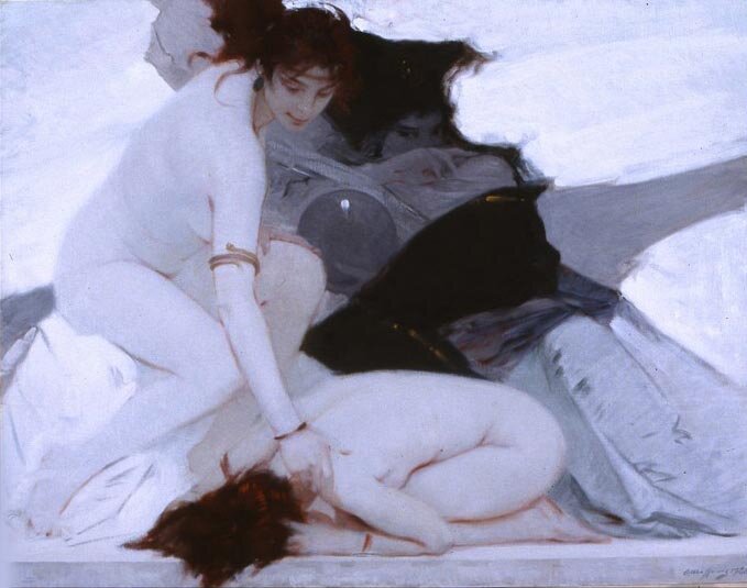 Сияние белого цвета в картинах Оттавио Маццониса