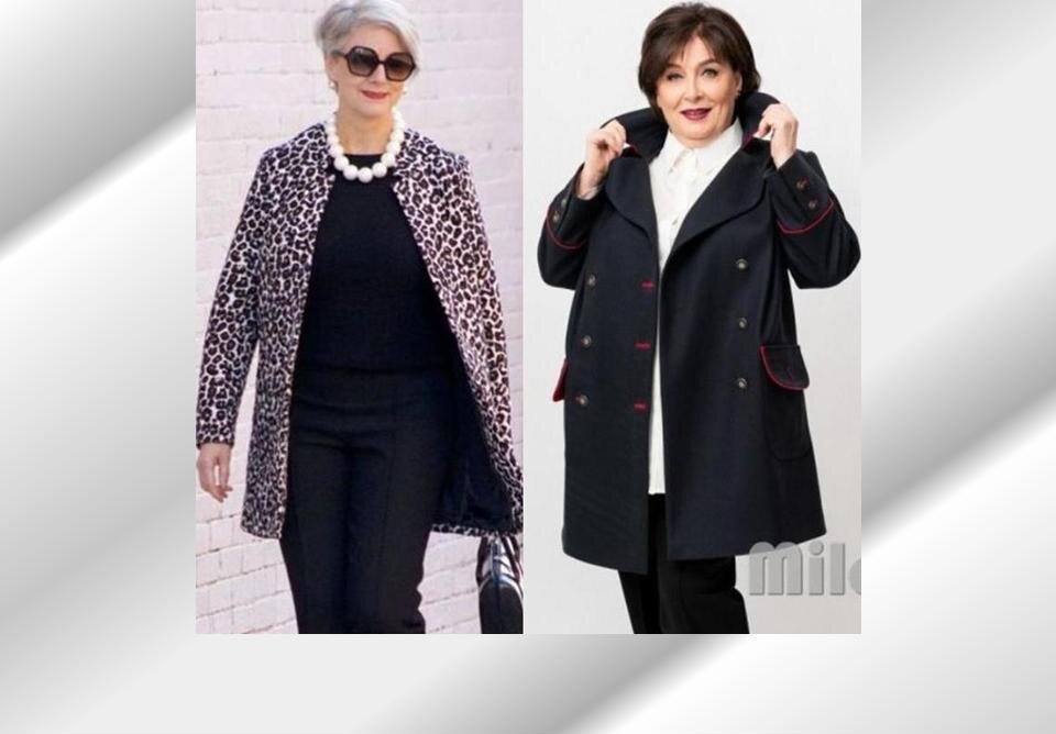 Черные брюки на женщинах