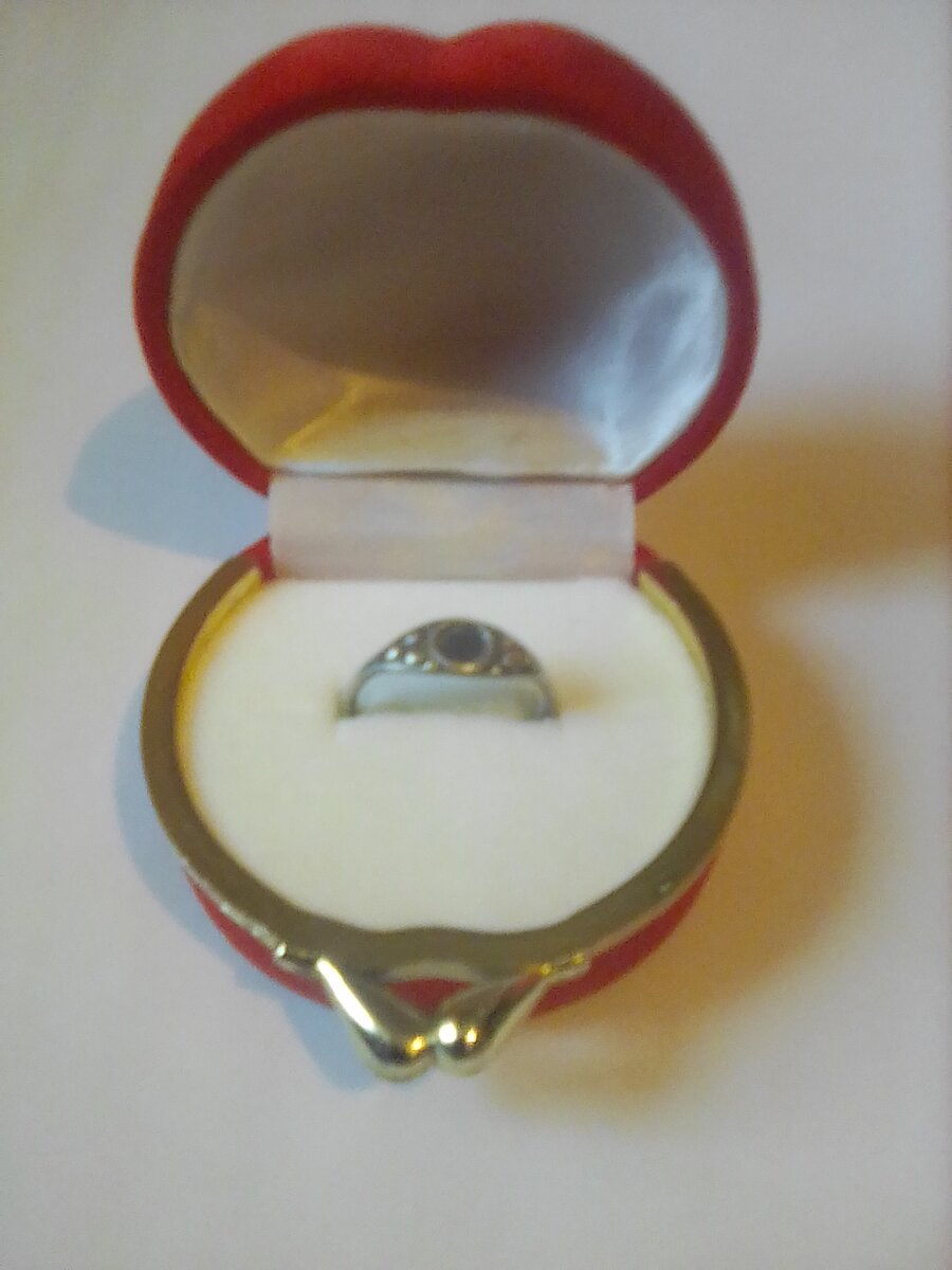 Винтажное колечко времён СССР, фото автора