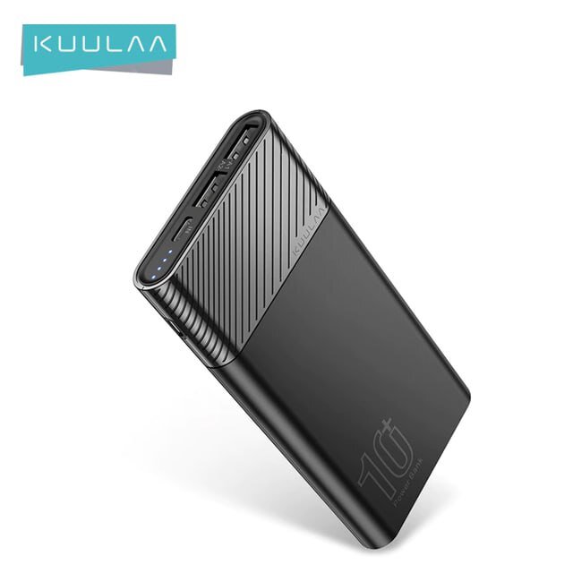 Повербанк Kuulaa 10 000 mAh

https://alli.pub/6kw99u

Берём купон на скидку 73 ₽

745 ₽

Имеет 2 USB-A по 2.1А на выход и по одному MicroUSB и Type-C разъёму на вход.