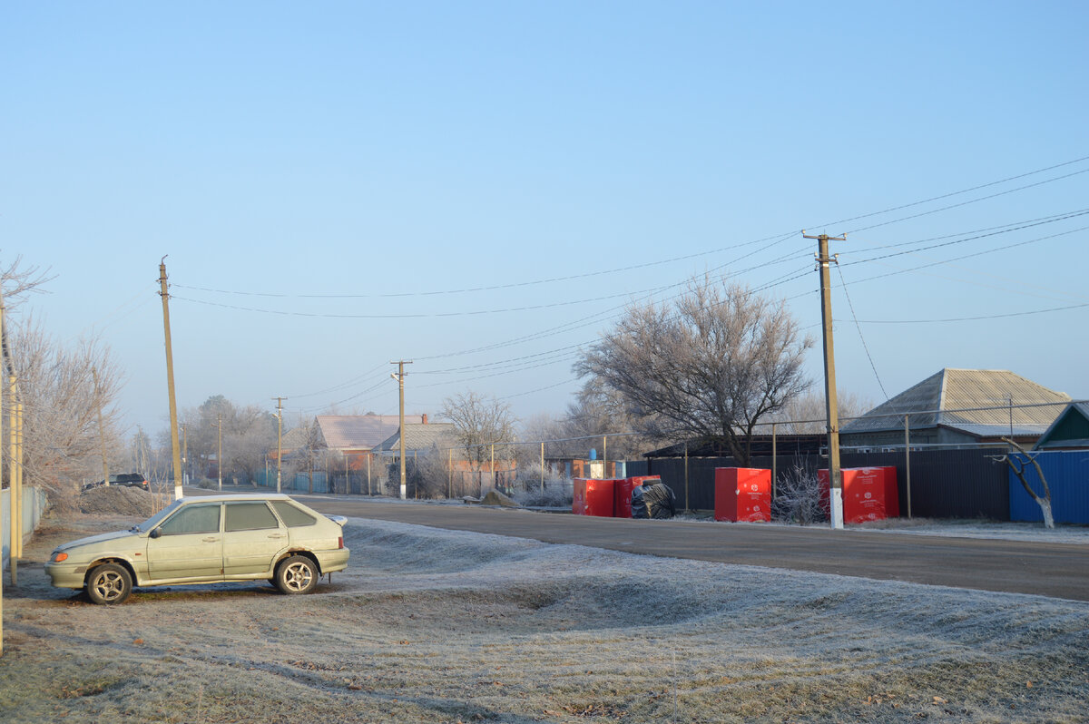 фото автора. 14.01.2023. ВАЗ–21015. Дед мороз приехал.