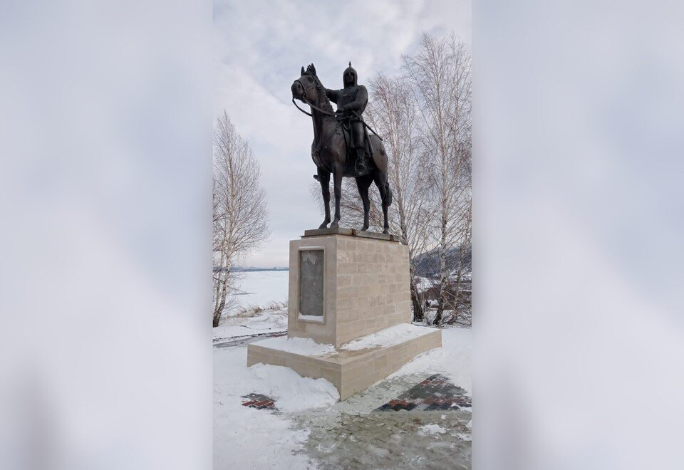     Памятник вырос на берегу Волги. Фото: КИФ "Булгарское наследие"
