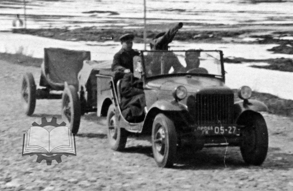 Опытный ГАЗ-64 на испытаниях, апрель 1941 года.